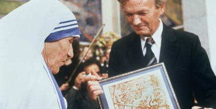 Mutter Teresa Friedensnobelpreis