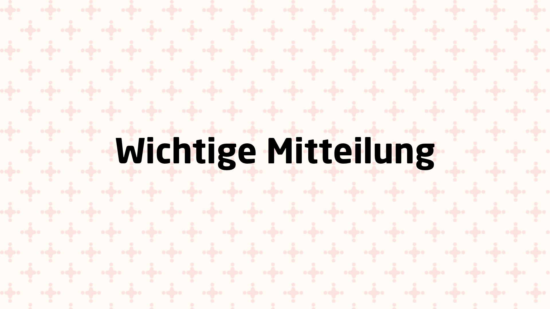 Mitteilung